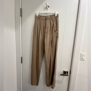Reformation high waisted khaki pants